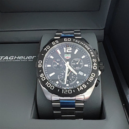 Tag Heuer Formula 1 Quartz Chronograph Black Men's Watch CAZ1010.BA0842