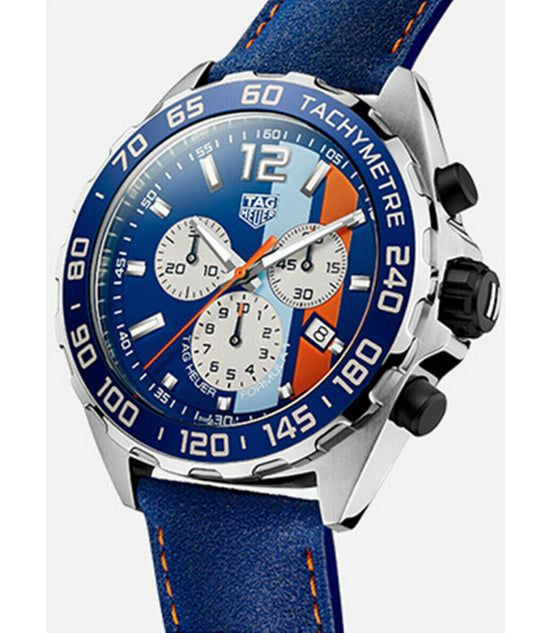 Tag Heuer Formula 1 Quartz Chronograph Gulf Men's Watch CAZ101N.FC8243