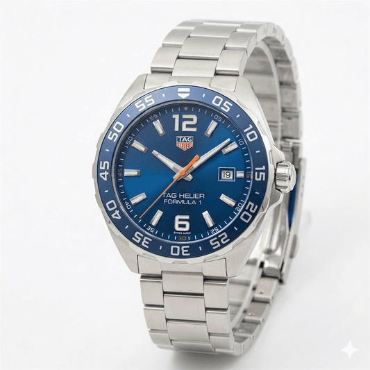 Tag Heuer Formula 1 Blue Sunray Dial S-Steel Men's Watch WAZ1010.BA0842