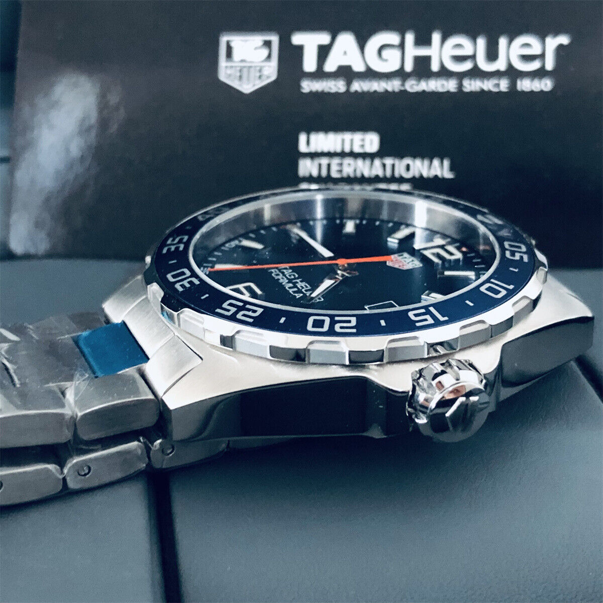 Tag Heuer Formula 1 Blue Sunray Dial S-Steel Men's Watch WAZ1010.BA0842