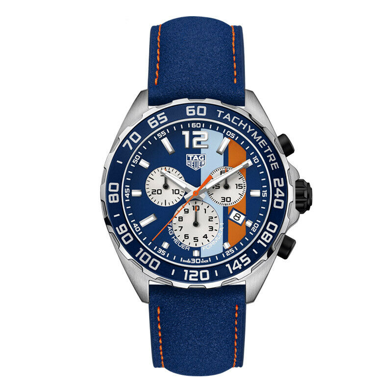 Tag Heuer Formula 1 Quartz Chronograph Gulf Men's Watch CAZ101N.FC8243