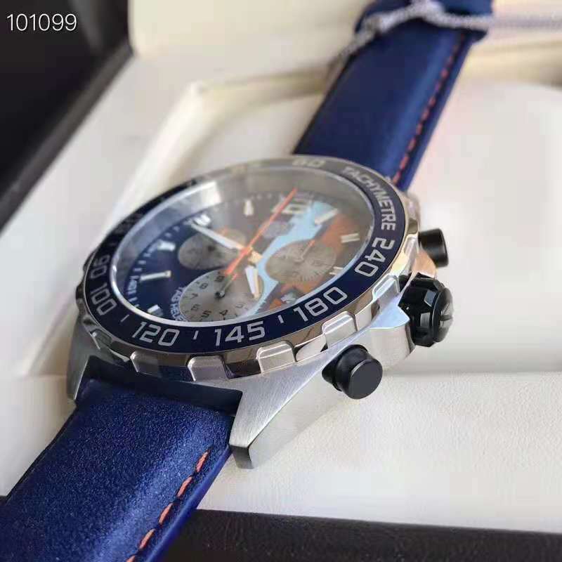 Tag Heuer Formula 1 Quartz Chronograph Gulf Men's Watch CAZ101N.FC8243