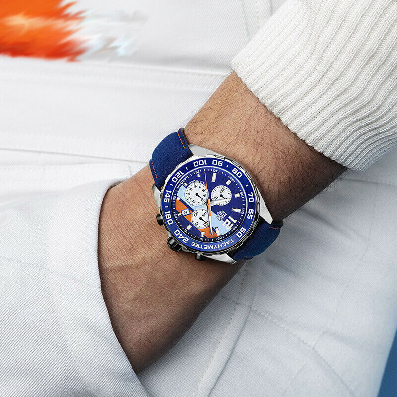 Tag Heuer Formula 1 Quartz Chronograph Gulf Men's Watch CAZ101N.FC8243