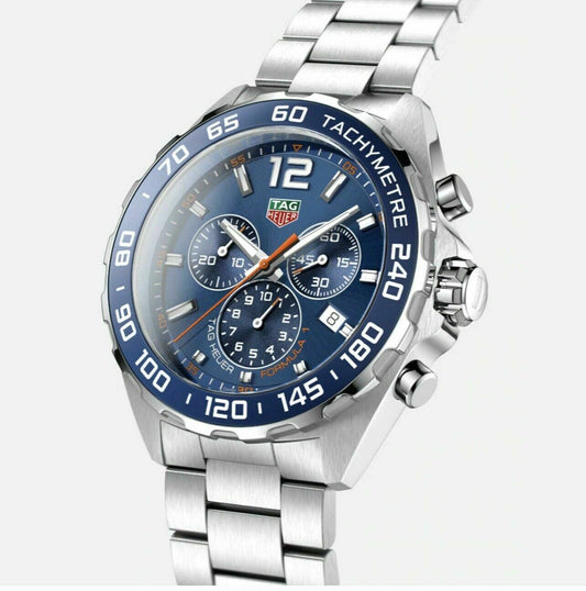 TAG Heuer Formula 1 Blue Dial 43mm Men's Quartz Steel Watch CAZ1014.BA0842